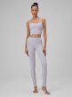 mini: Damski crop-top do jogi 4F 4FWSS26TFSLF0745 - fioletowy (6)