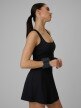 mini: Damski crop-top treningowy 4F 4FWSS26TFSLF0751 - czarny (3)