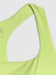 mini: Damski crop-top treningowy 4F 4FWSS26TFSLF0751 - limonkowy (8)