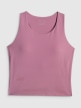 mini: Damski crop-top treningowy 4F 4FWSS26TFSLF0769 - różowy (7)