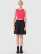 Damski crop top 4F 4FRSS25TSLEF234 - różowy