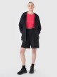 Damski crop top 4F 4FRSS25TSLEF234 - różowy