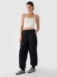 Damski crop top basic 4F 4FRSS24TSLEF214 - biały