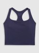mini: Damski crop top tenisowy 4F 4FRAW25TFSLF091 - granatowy (6)
