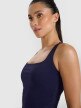 mini: Damski crop top tenisowy 4F 4FRAW25TFSLF091 - granatowy (4)