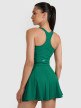 mini: Damski crop top tenisowy 4F 4FRAW25TFSLF091 - zielony (4)
