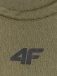 mini: Damski crop top treningowy 4F 4FWSS26TFTSF1806 - khaki (9)