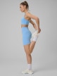 mini: Damski legginsy kolarki treningowe 4F 4FWSS26TFSTF085 - niebieskie (3)