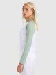 mini: Damski longsleeve 4F 4FWAW25TFTRM1253 - biały (9)