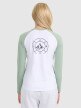 mini: Damski longsleeve 4F 4FWAW25TFTRM1253 - biały (12)
