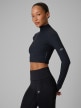 mini: Damski longsleeve do biegania 4F 4FRSS26TFLOF601 - czarny (4)