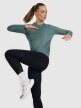 mini: Damski longsleeve do biegania 4F 4FWAW25TFLOF415 - turkusowy (7)