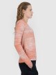 Damski longsleeve kolarski 4F 4FWSS25TFLOF344 - pomarańczowy