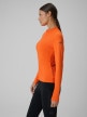 mini: Damski longsleeve kolarski 4F 4FWSS26TFLOF490 - pomarańczowy (3)