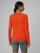 mini: Damski longsleeve trekkingowy 4F 4FWSS26TFLOF495 - pomarańczowy (7)