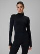 mini: Damski longsleeve treningowy 4F 4FWSS26TFLOF502 - czarny (1)