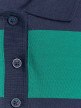 Damski longsleeve w paski 4F 4FRAW25TLONF604 - zielony
