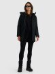 mini: Damski płaszcz przejściowy 4F 4FWAW25TTJAF0786 - czarny (2)