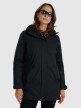 mini: Damski płaszcz przejściowy 4F 4FWAW25TTJAF0786 - czarny (1)