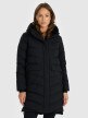 mini: Damski płaszcz puchowy z naturalnym wypełnieniem 4F 4FRAW25TDJAF0812 - czarny (1)