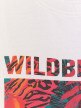 mini: Damski t-shirt z nadrukiem 4F 4FRSS26TTSHF4514 - biały (2)
