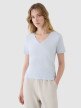 4F Damski tshirt basic 4F4FWSS25TTSHF1992  niebieski Niebieski