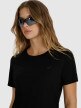 mini: Damski t-shirt basic 4F 4FWMM00TTSHF2356 - czarny (4)