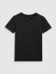 mini: Damski t-shirt basic 4F 4FWMM00TTSHF2356 - czarny (7)