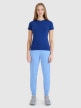 Damski t-shirt basic 4F 4FWMM00TTSHF2673 - granatowy