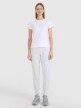 mini: Damski t-shirt basic 4F 4FWMM00TTSHF2674 - biały (5)
