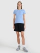 Damski t-shirt basic 4F 4FWMM00TTSHF2674 - niebieski