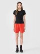 Damski t-shirt basic 4F 4FWSS25TTSHF1968 - czarny