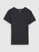 Damski t-shirt basic 4F 4FWSS25TTSHF1968 - czarny