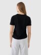 Damski t-shirt basic 4F 4FWSS25TTSHF1991 - czarny