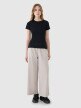 Damski t-shirt basic 4F 4FWSS25TTSHF1995 - czarny