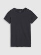 Damski t-shirt basic 4F 4FWSS25TTSHF1995 - czarny