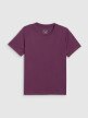 mini: Damski t-shirt basic 4F 4FWSS26TTSHF2773 - fioletowy (7)