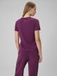 mini: Damski t-shirt basic 4F 4FWSS26TTSHF2773 - fioletowy (6)