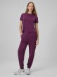 mini: Damski t-shirt basic 4F 4FWSS26TTSHF2773 - fioletowy (2)