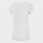 Damski t-shirt basic 4F NOSD4-TSD300 - szary