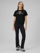 mini: Damski t-shirt boxy z nadrukiem 4F 4FWSS26TTSHF2738 - czarny (5)