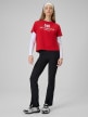 mini: Damski t-shirt boxy z nadrukiem 4F 4FWSS26TTSHF2738 - czerwony (2)