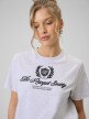 mini: Damski t-shirt boxy z nadrukiem 4F 4FWSS26TTSHF2738 - szary (4)
