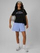 mini: Damski t-shirt boxy z nadrukiem 4F 4FWSS26TTSHF2739 - czarny (2)