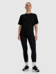 Damski t-shirt oversize 4F 4FRAW25TTSHF3408 - czarny