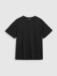 Damski t-shirt oversize 4F 4FRAW25TTSHF3408 - czarny