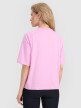 Damski t-shirt oversize 4F 4FRSS25TTSHF2792 - różowy