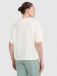 mini: Damski t-shirt oversize z nadrukiem 4F 4FWAW25TTSHF2323 - biały (5)