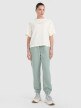 mini: Damski t-shirt oversize z nadrukiem 4F 4FWAW25TTSHF2323 - biały (4)