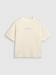 mini: Damski t-shirt oversize z nadrukiem 4F 4FWAW25TTSHF2323 - biały (6)